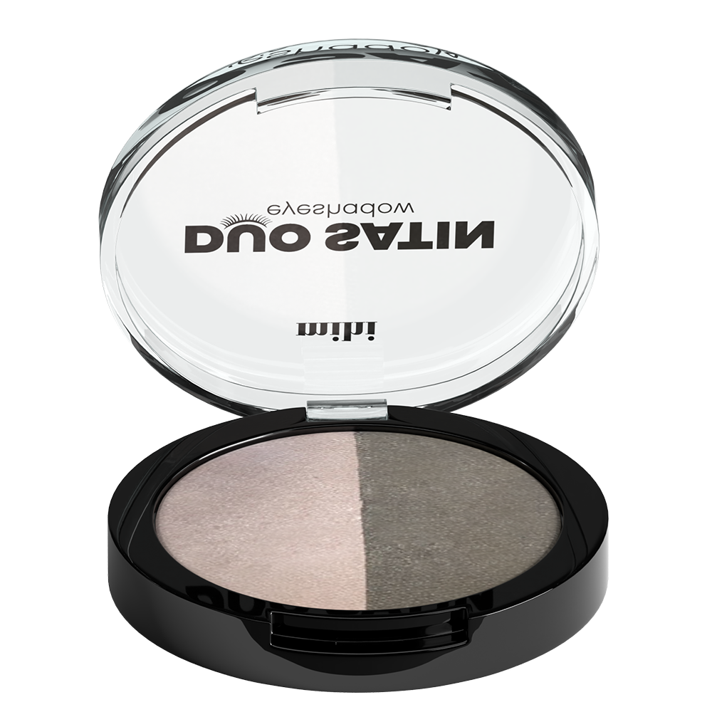 MIHI Eyeshadow Duo saténové oční stíny 01, 2,5 g