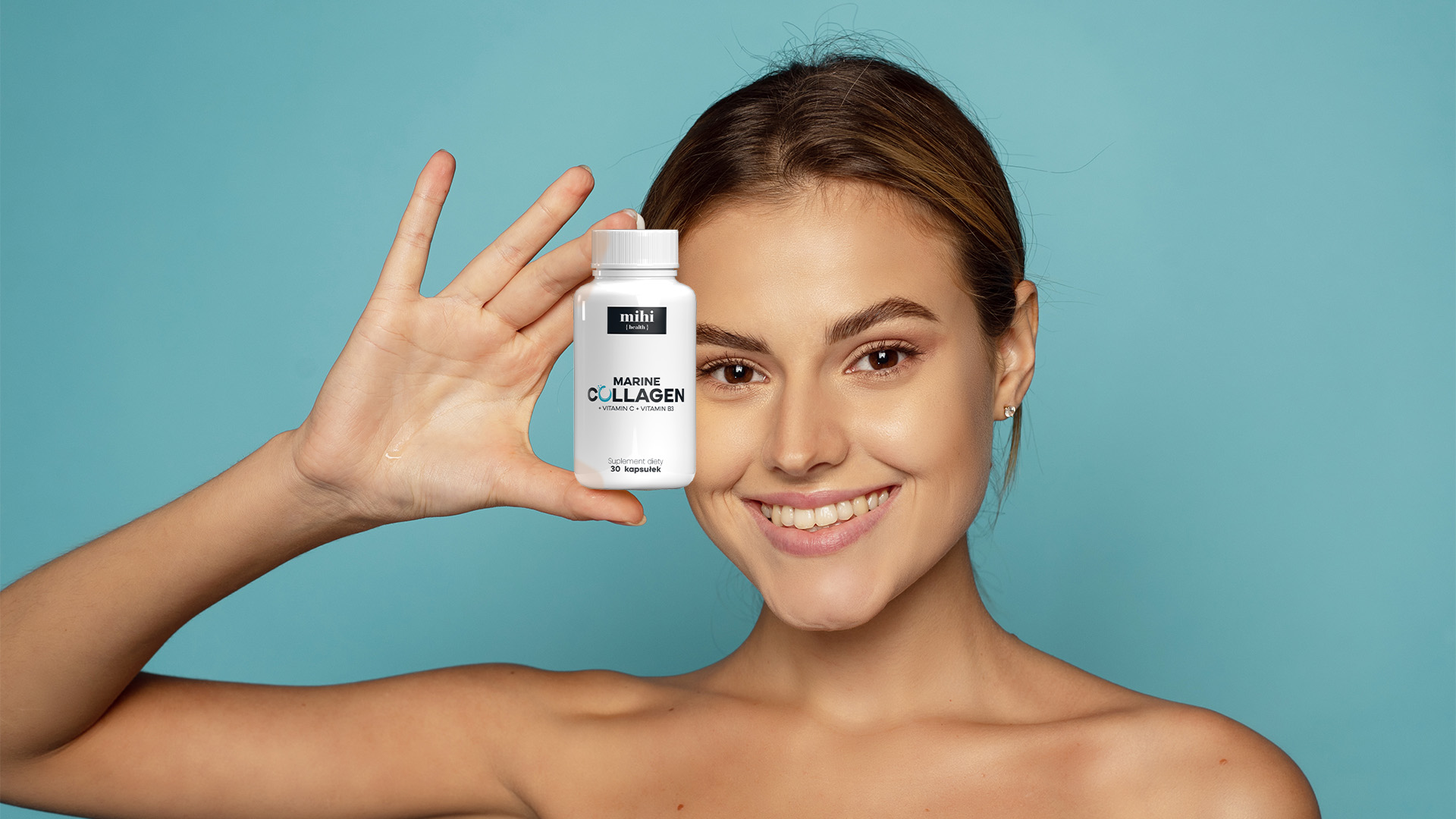 Mihi Mořský kolagen + vitamin C + vitamin B3 30 pcs