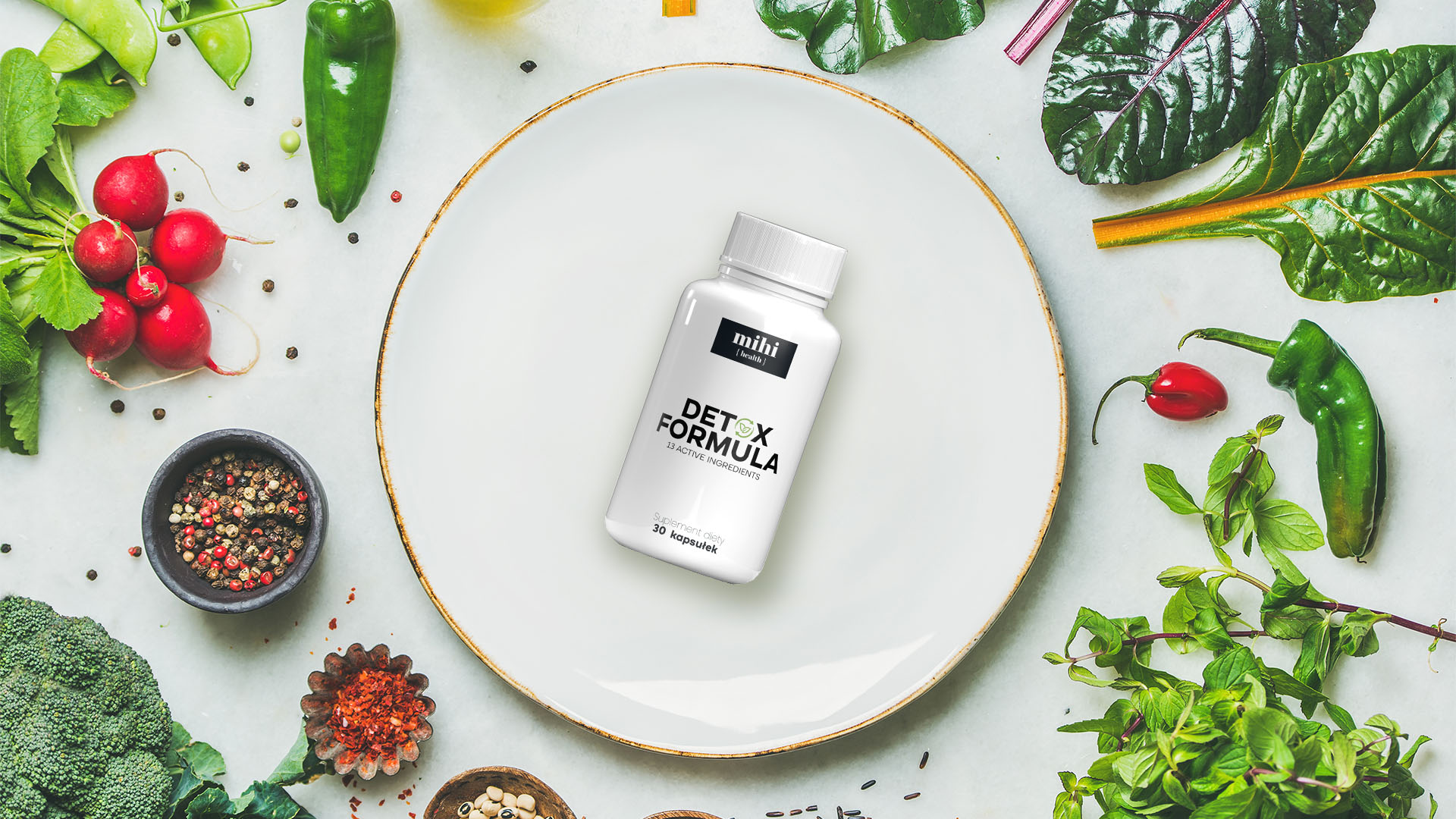Mihi Detox formula 13 aktivních látek 30 pcs