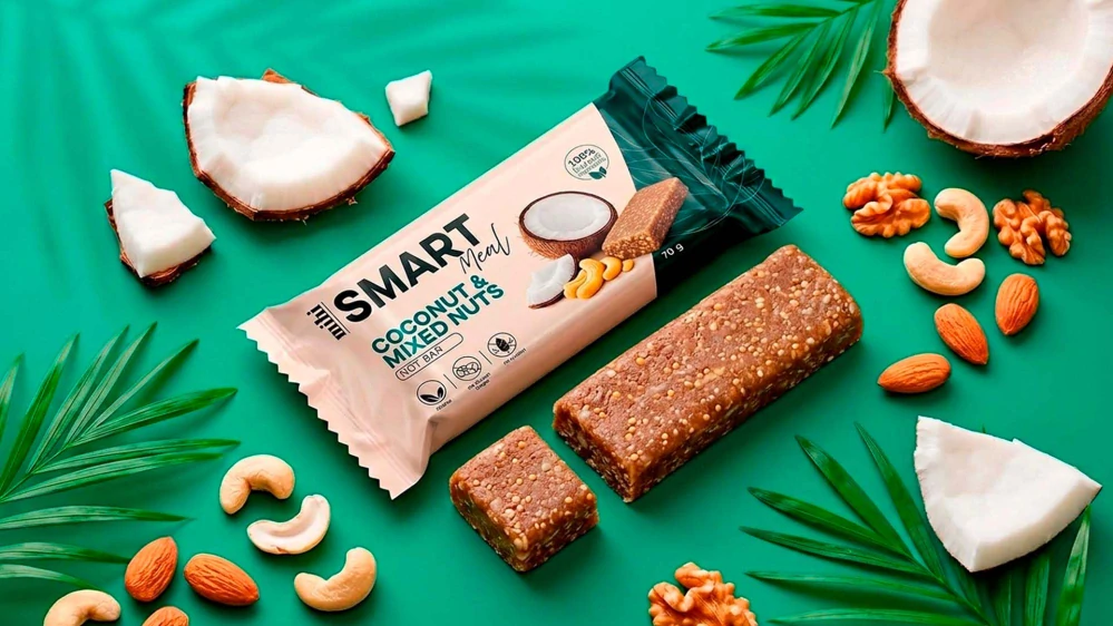 MIHI Smart Meal KOKOS A SMĚS OŘECHŮ 70 g