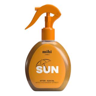 Mihi SUN Olej po opalování s třpytivým efektem 150 ml