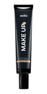 MIHI Foundation  matující podkladová báze 04 Zlatá béžová 30 ml