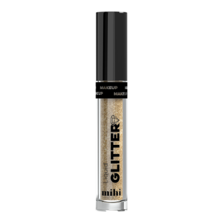 MIHI Liquid Glitter Tekuté třpytky 02 Golden sun 4 ml