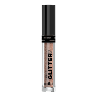 MIHI Liquid Glitter Tekuté třpytky 03 Růžová měď 4 ml