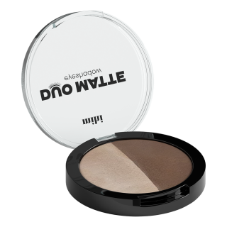 MIHI Eyeshadow Duo matné oční stíny 01, 2,5 g