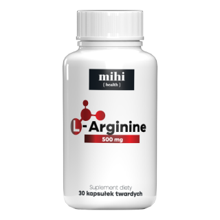 Mihi Vitamins L-Arginin 500 mg , 30 pca