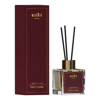 MIHI Reed diffuser tyčinkový difuser Ovocné víno 100 ml