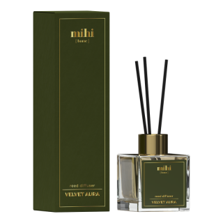 MIHI Reed diffuser tyčinkový diffuser Velvet Aura 100 ml