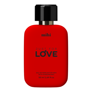 MIHI Perfume men 18%, Parfémovaná voda JUST FOR LOVE pro muže, 50 ml