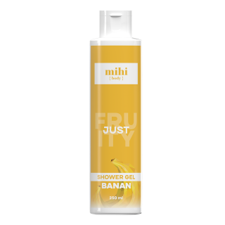 MIHI Just Fruity Sprchový gel Banana 250 ml