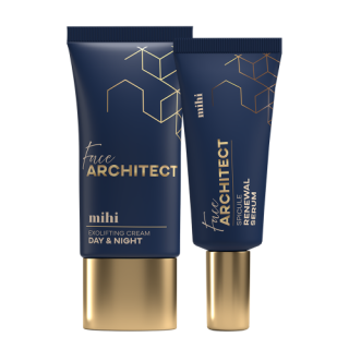 MIHI Face Architect ExoLifting krém na den a noc + Obnovující sérum Spicule