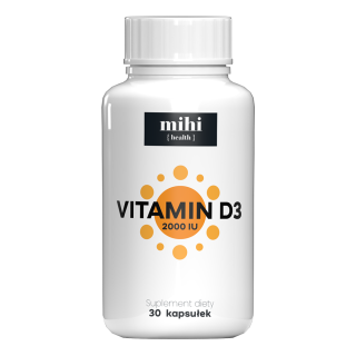 Mihi Vitamin D3 2000 IU, 30 pcs