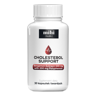 MIHI Vitamins. Cholesterol Support 30 kapslí